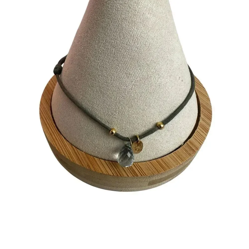 Tous H2O Teardrop Crystal Adjustable Cord Bracelet – H₂O Collection